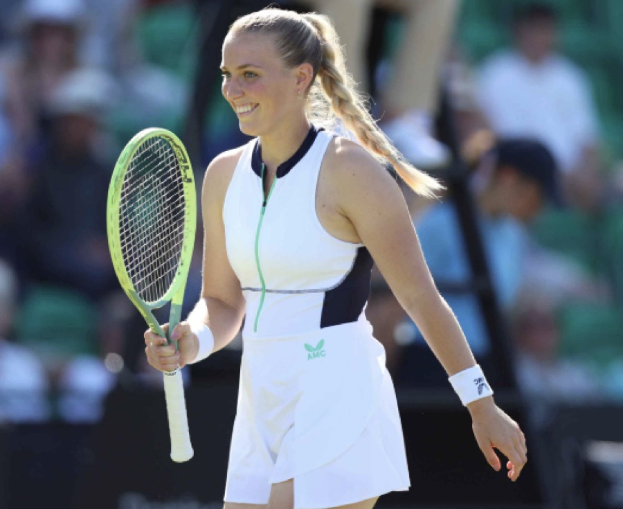 Ali Collins at Wimbledon